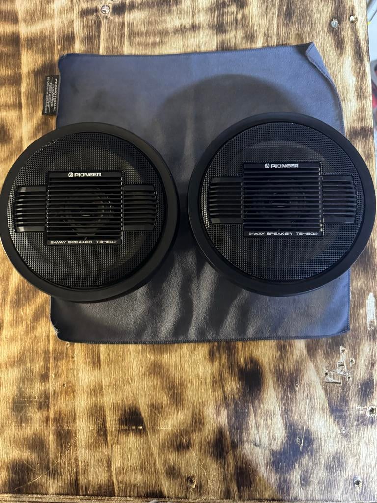 Pioneer TS-1602 2-weg speakerset, Auto diversen, Ophalen of Verzenden, Zo goed als nieuw