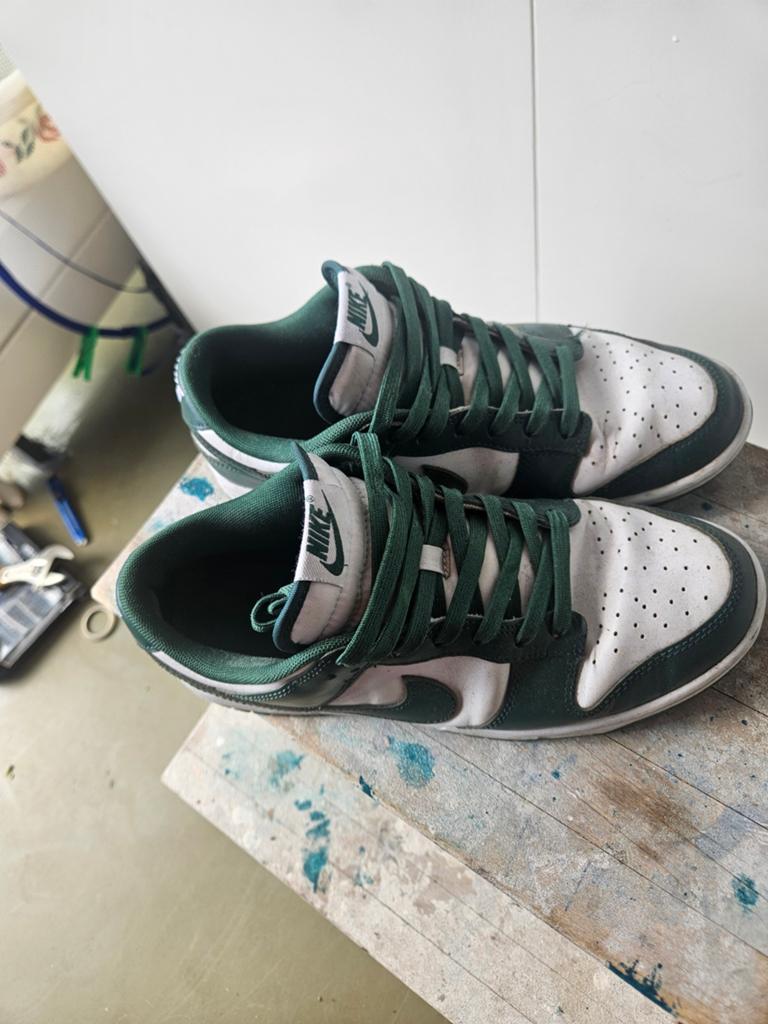 Nike Dunk Low 'Spartan Green' sneakers - Maat 40., Kleding | Dames, Schoenen, Nike, Ophalen of Verzenden, Sneakers of Gympen, Gedragen