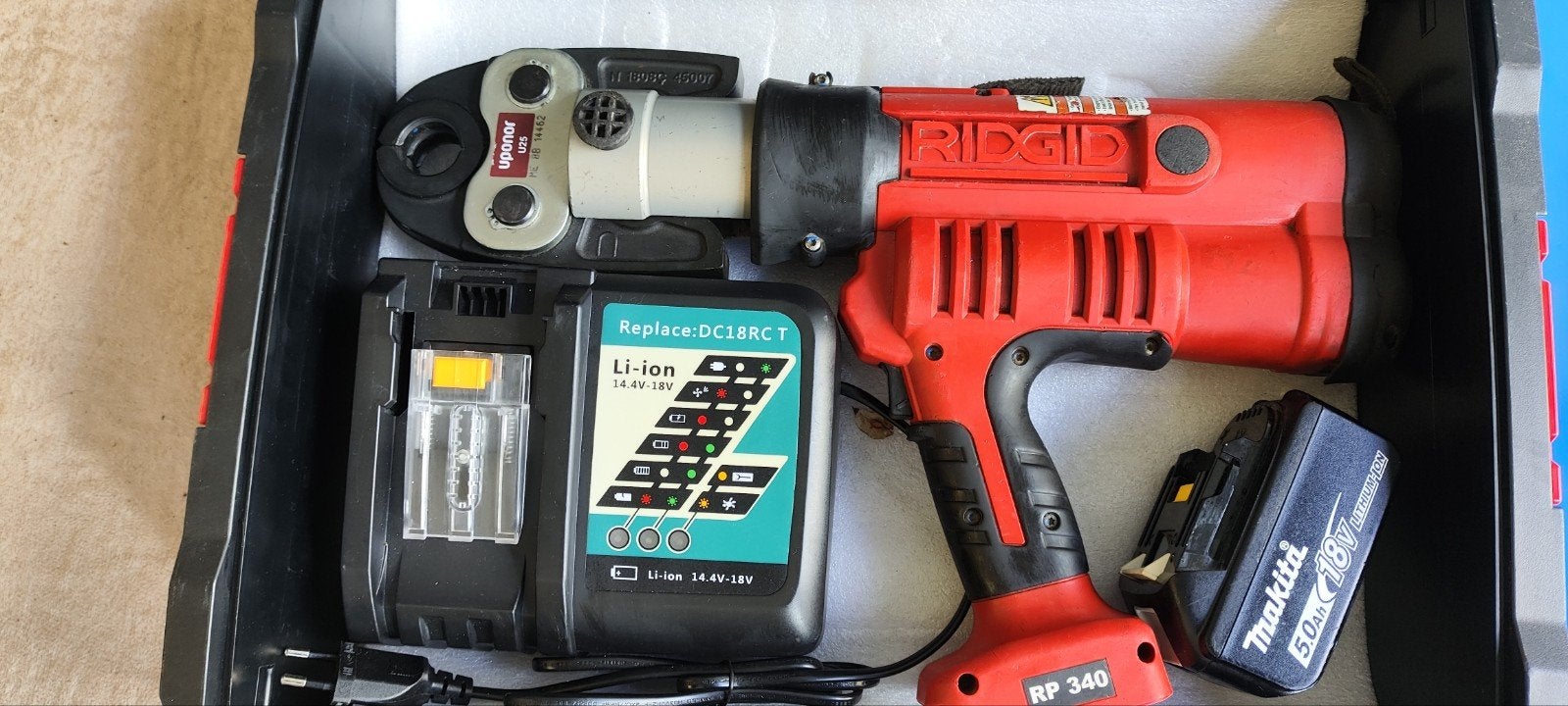 Perstang Set - uponor henco persmachine, Ophalen of Verzenden, Zo goed als nieuw