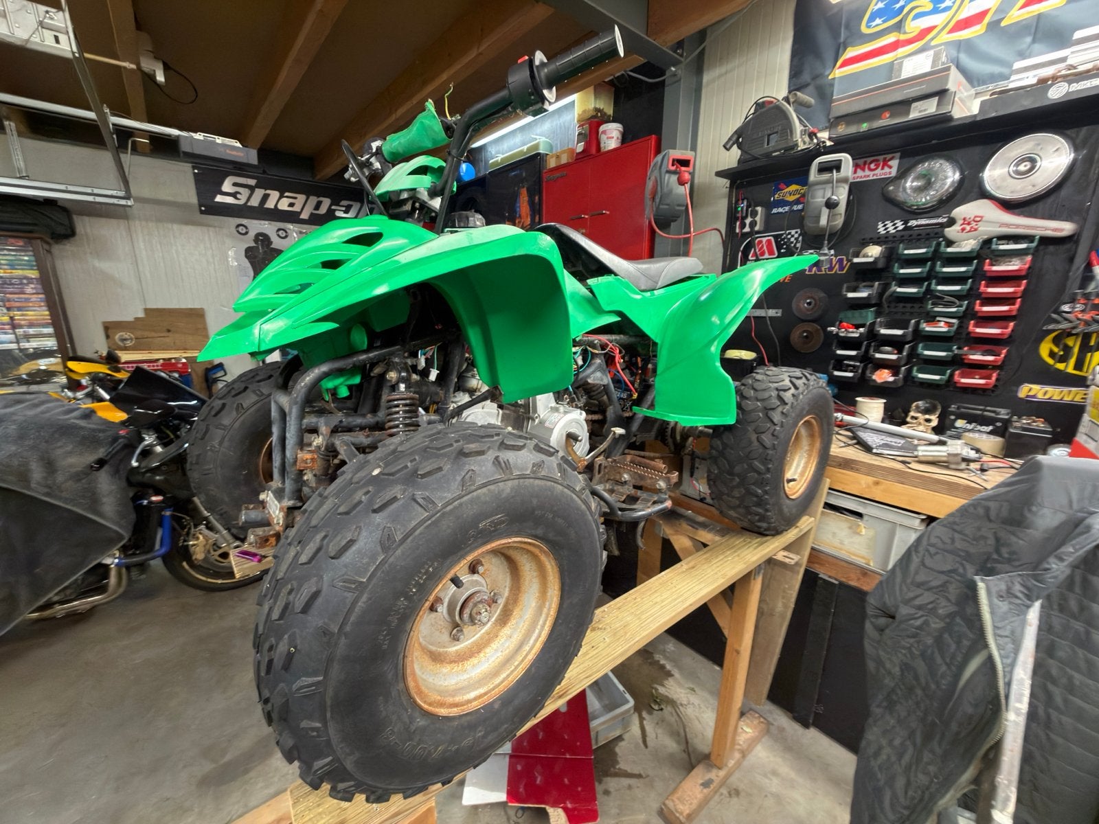Quad - Groen - Onderdelen of project, Ophalen of Verzenden
