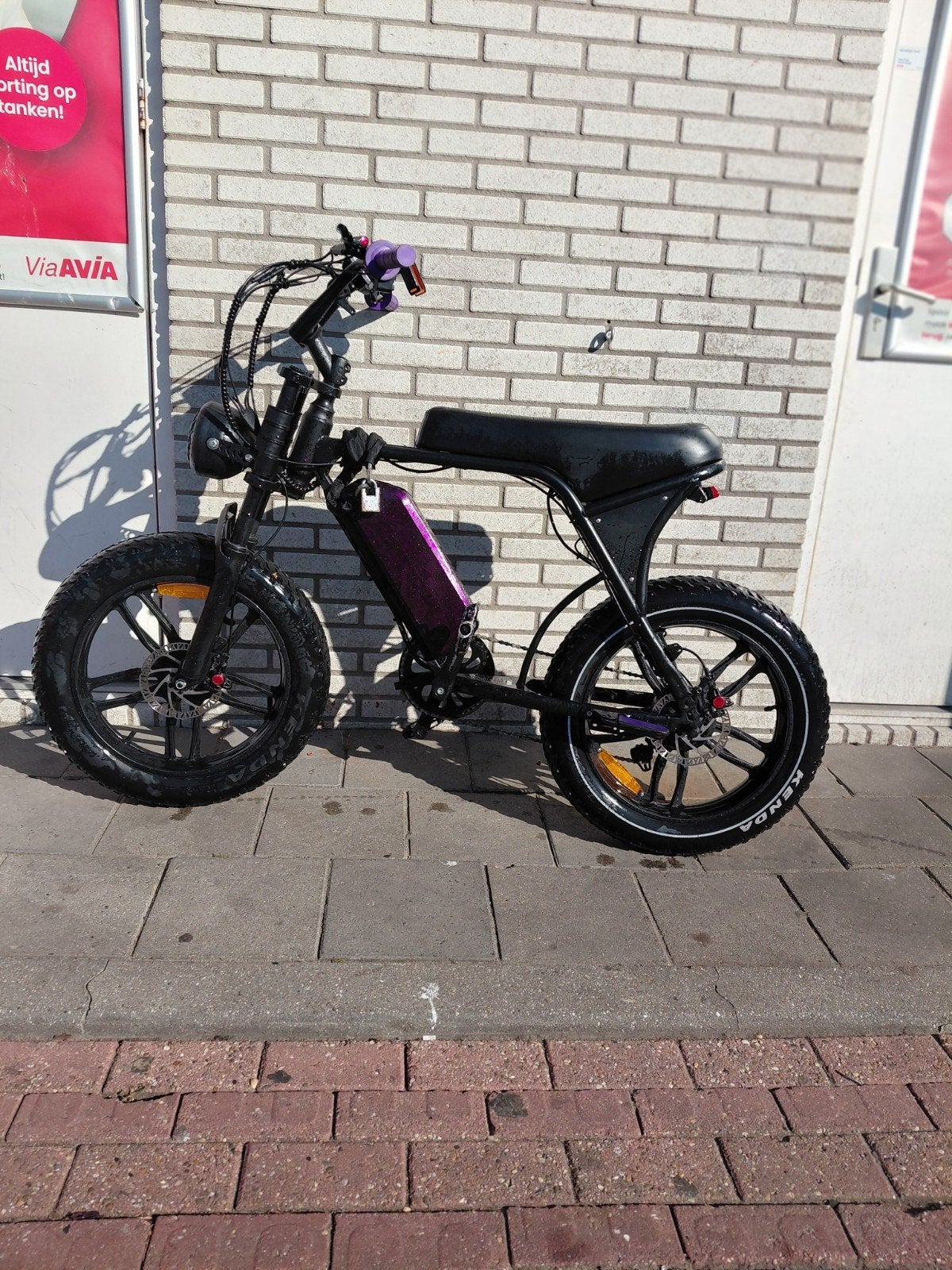 Mooie fat bike deze moet je zien!!, Gebruikt, 51 tot 55 cm, 30 tot 50 km per accu, Ophalen