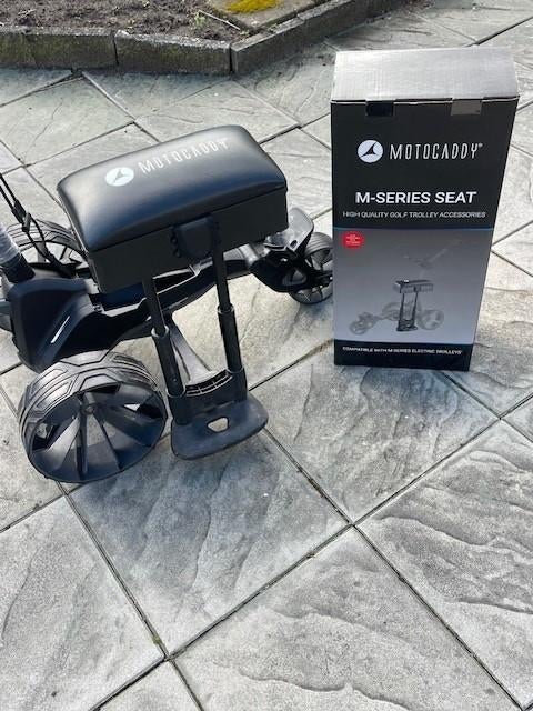 MOTOCADDY GOLFTROLLEY STOELTJE, Sport en Fitness, Golf, Ophalen of Verzenden, Nieuw, Overige typen, Overige merken