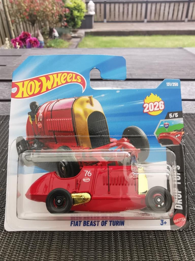 HotWheels Fiat Beast of Turin, Ophalen of Verzenden, Nieuw, Auto
