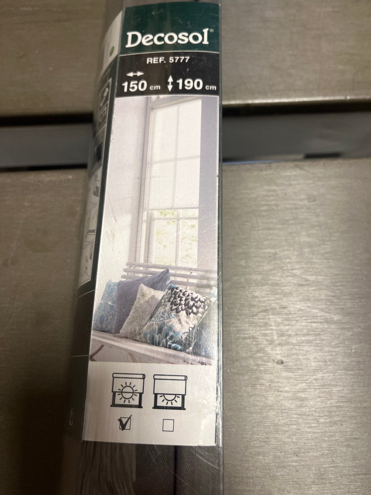 Decosol rolgordijn B-keuze 150x190 cm, Huis en Inrichting, Overige merken, Verduisterend, Nieuw, Ophalen of Verzenden