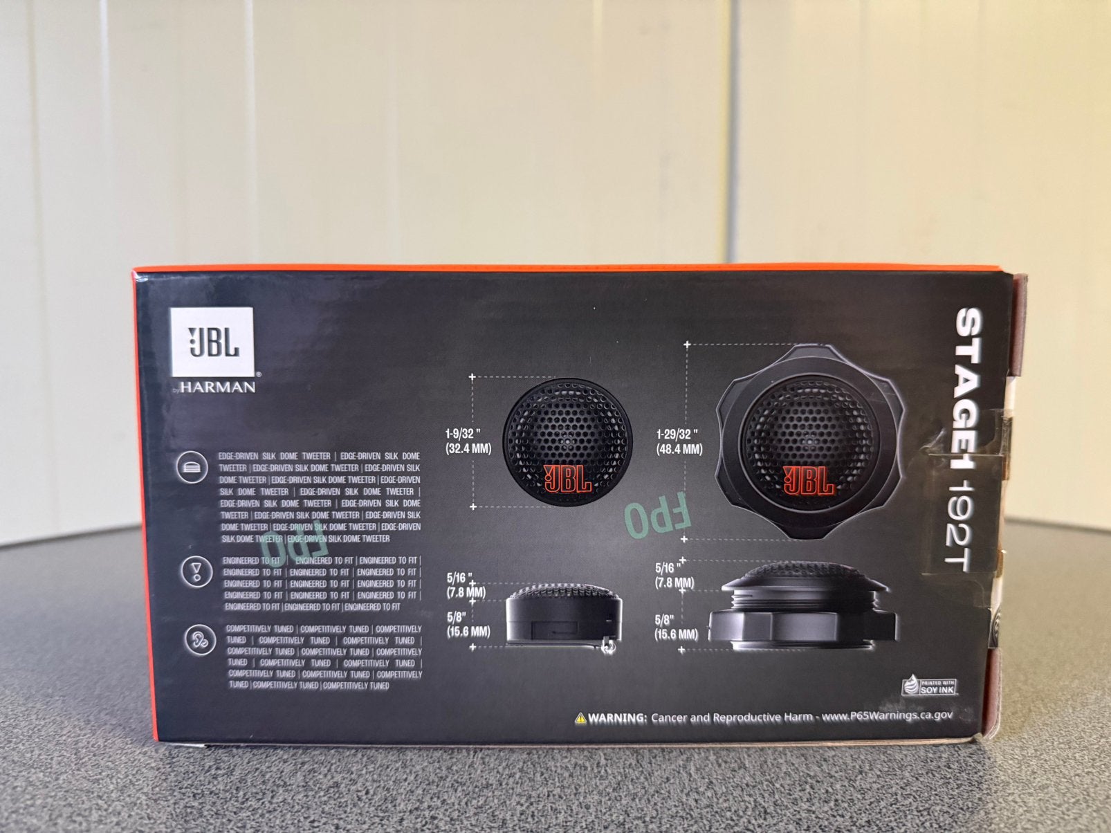 JBL stage 1 192t tweeter set auto speakers, Ophalen of Verzenden, Nieuw
