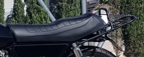 Zadel met bagagerekje voor Moto Guzzi V50 Nieuw, Motoren, Ophalen of Verzenden, Gebruikt