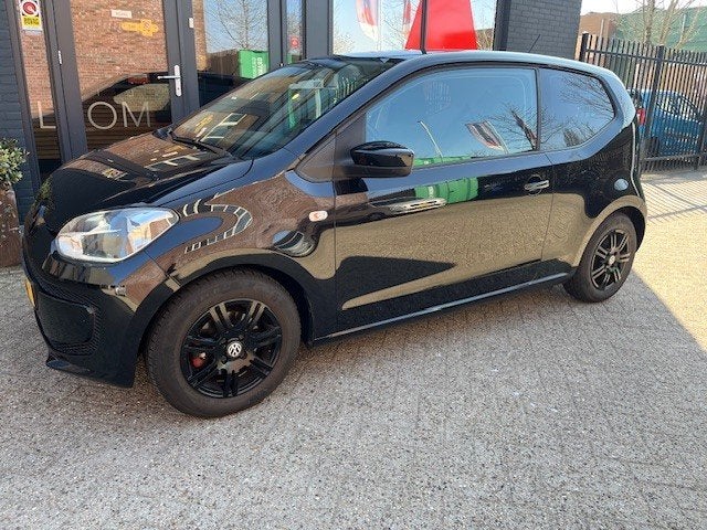 Volkswagen Up! 1.0 60PK 3D BMT Black Edition, Voorwielaandrijving, Euro 5, Stof, Gebruikt