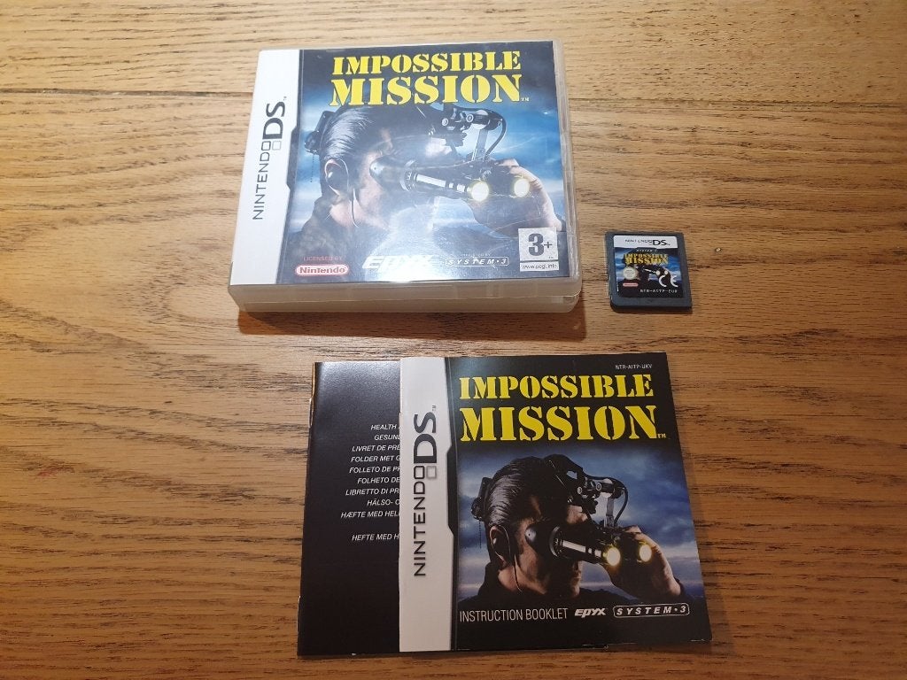 Impossible Mission CIB x € 10,00, 1 speler, Verzenden, Zo goed als nieuw, Vanaf 3 jaar