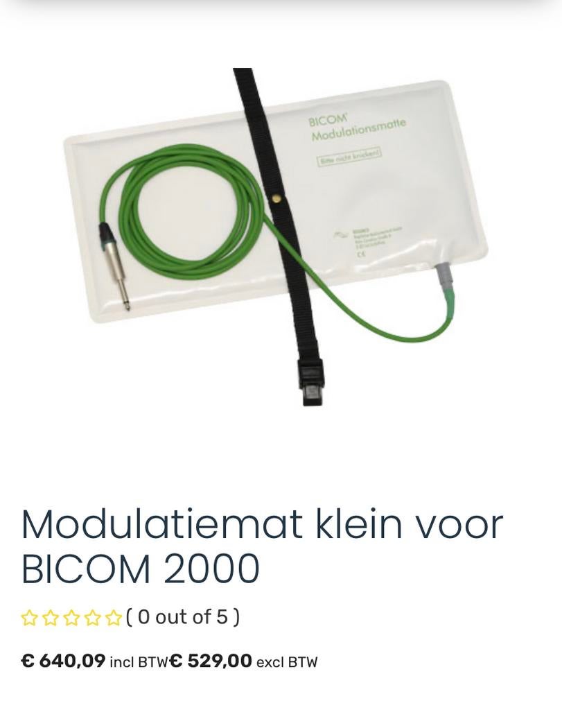Bicom 2000 modulatie mat, Ophalen of Verzenden, Overige typen