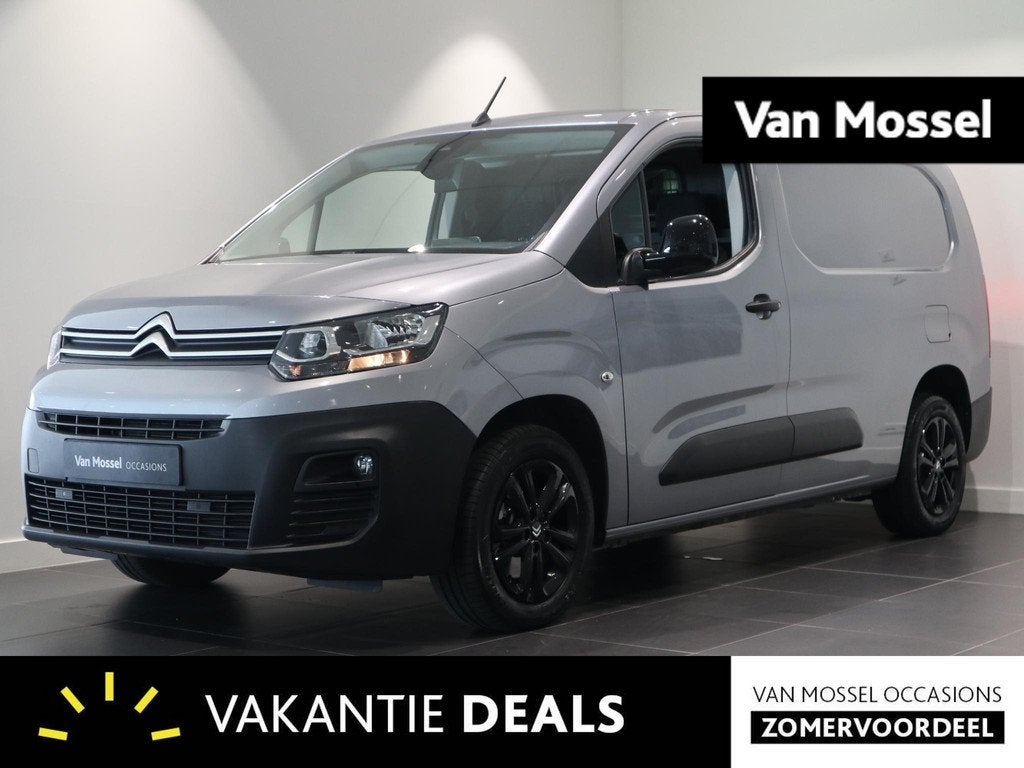 Citroen Berlingo 1.5 BlueHDi 100 S&S L2 | Airco | Navigatie, Auto's, Bestelauto's, Bedrijf, Te koop, ABS, Achteruitrijcamera, Airconditioning
