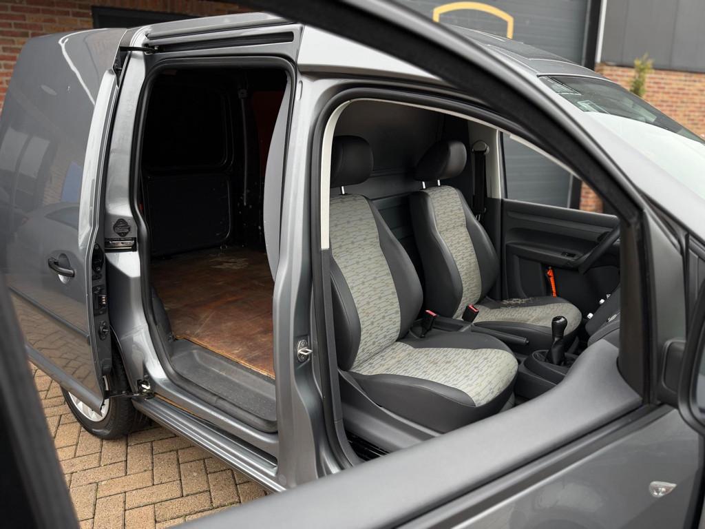 Volkswagen Caddy 1.6 TDI 102PK Airco Navi Elk.Ramen Cruise C, Voorwielaandrijving, Euro 5, Stof, Gebruikt