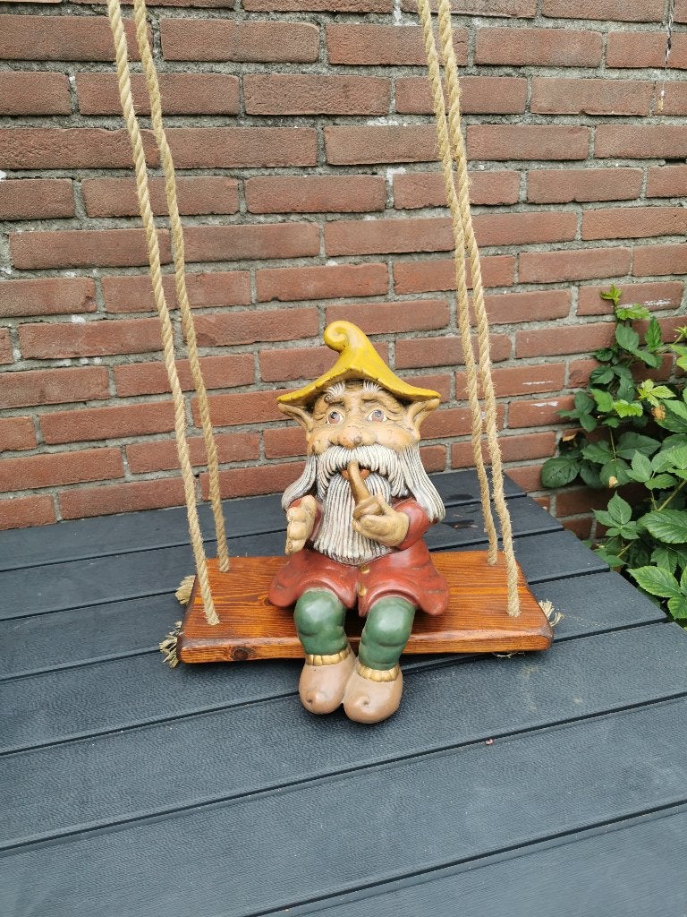8 Keramieken Tuinkabouters, Ophalen, Zo goed als nieuw, Overige typen