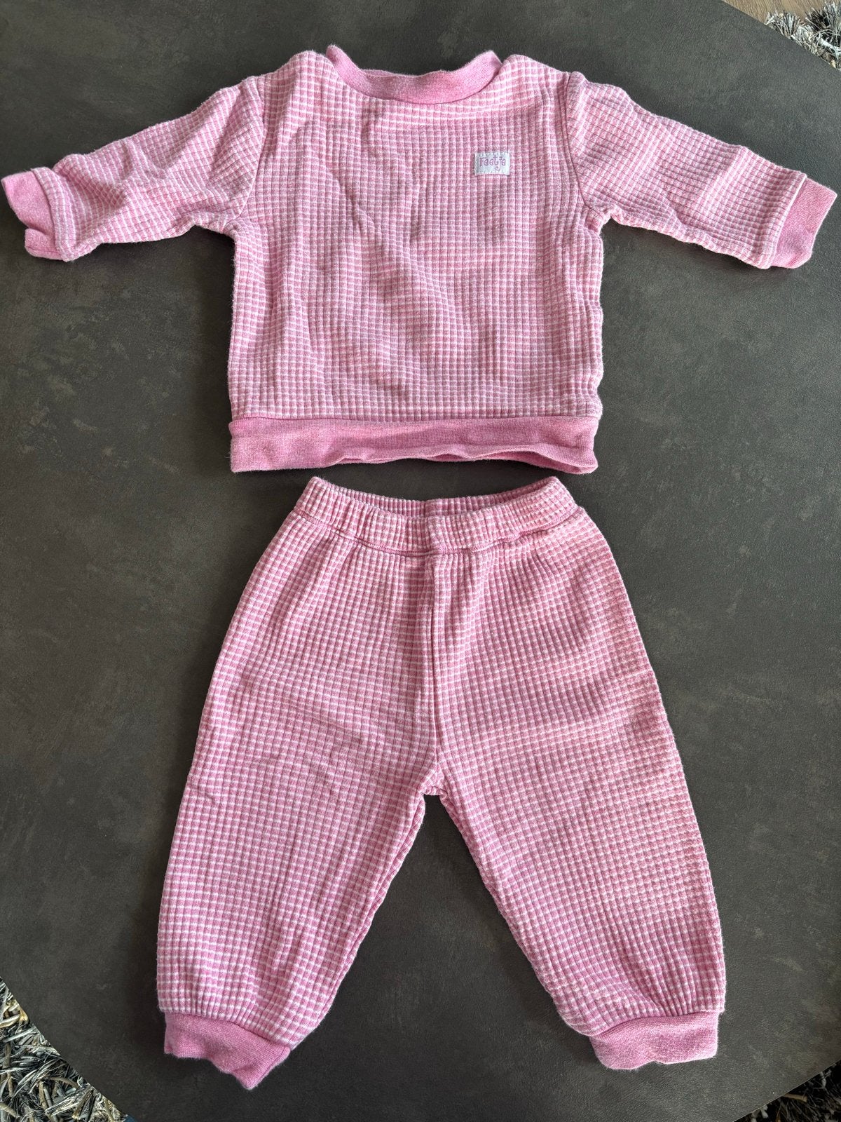 Feetje pyjama roze maat 68, Ophalen of Verzenden, Zo goed als nieuw, Meisje