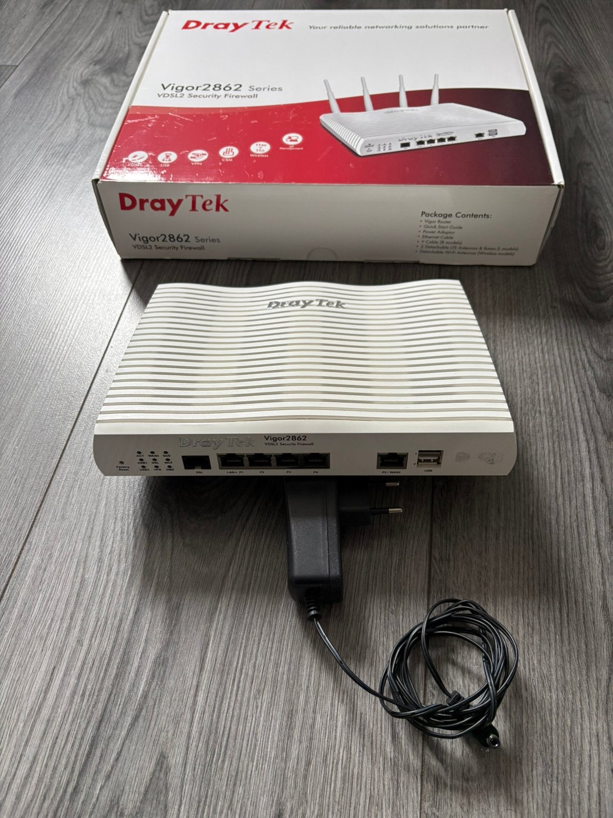 Draytek 2862 en 2862ac zie omschrijving, Ophalen of Verzenden, Zo goed als nieuw