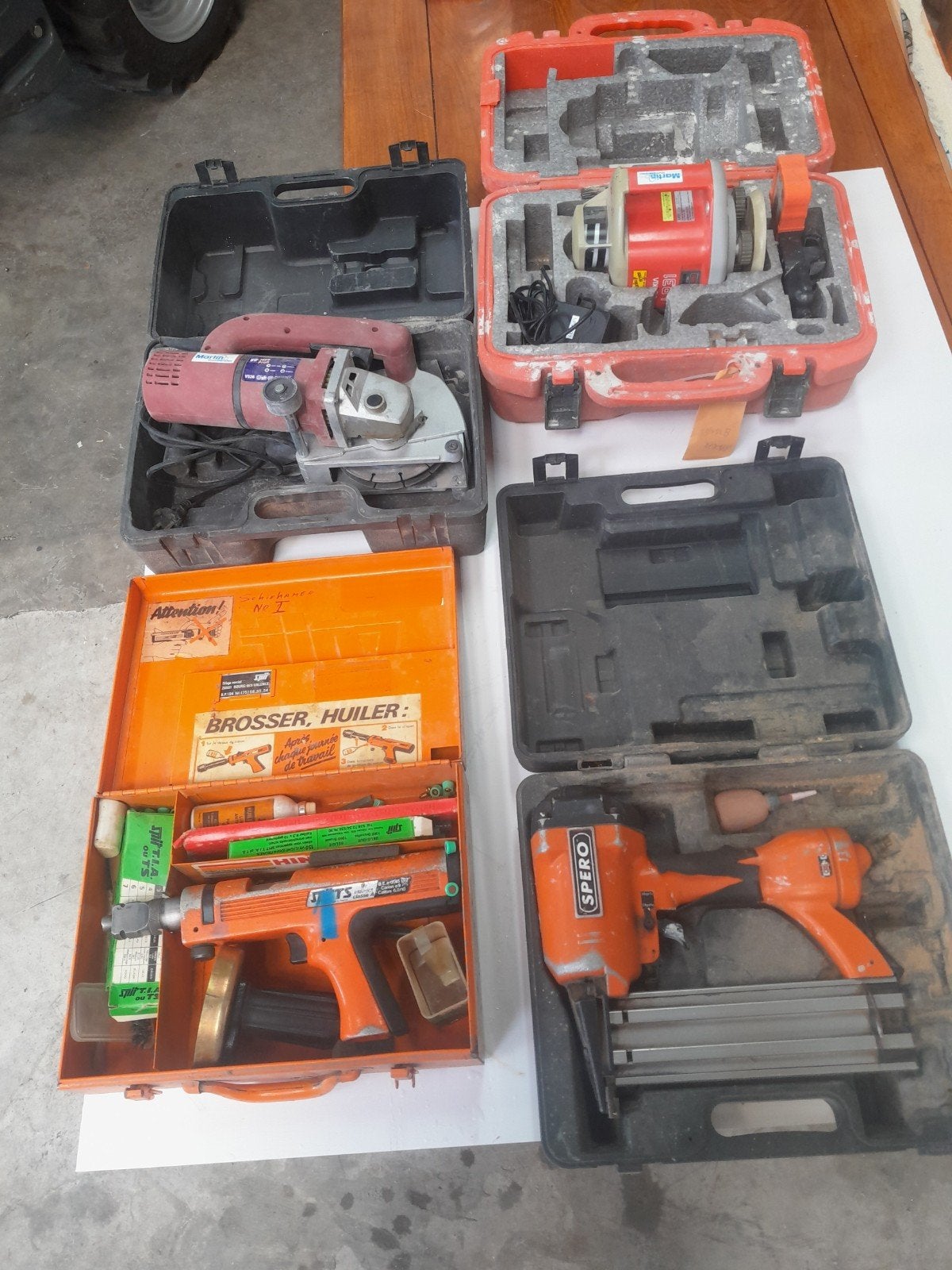 partij defect gereedschap, Doe-het-zelf en Verbouw, Gereedschap | Overige machines, Ophalen, Gebruikt