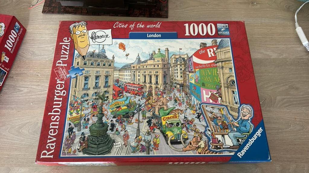 Ravensburger Legpuzzel 1000 stukjes London - Compleet, Ophalen, 500 t/m 1500 stukjes, Zo goed als nieuw, Legpuzzel