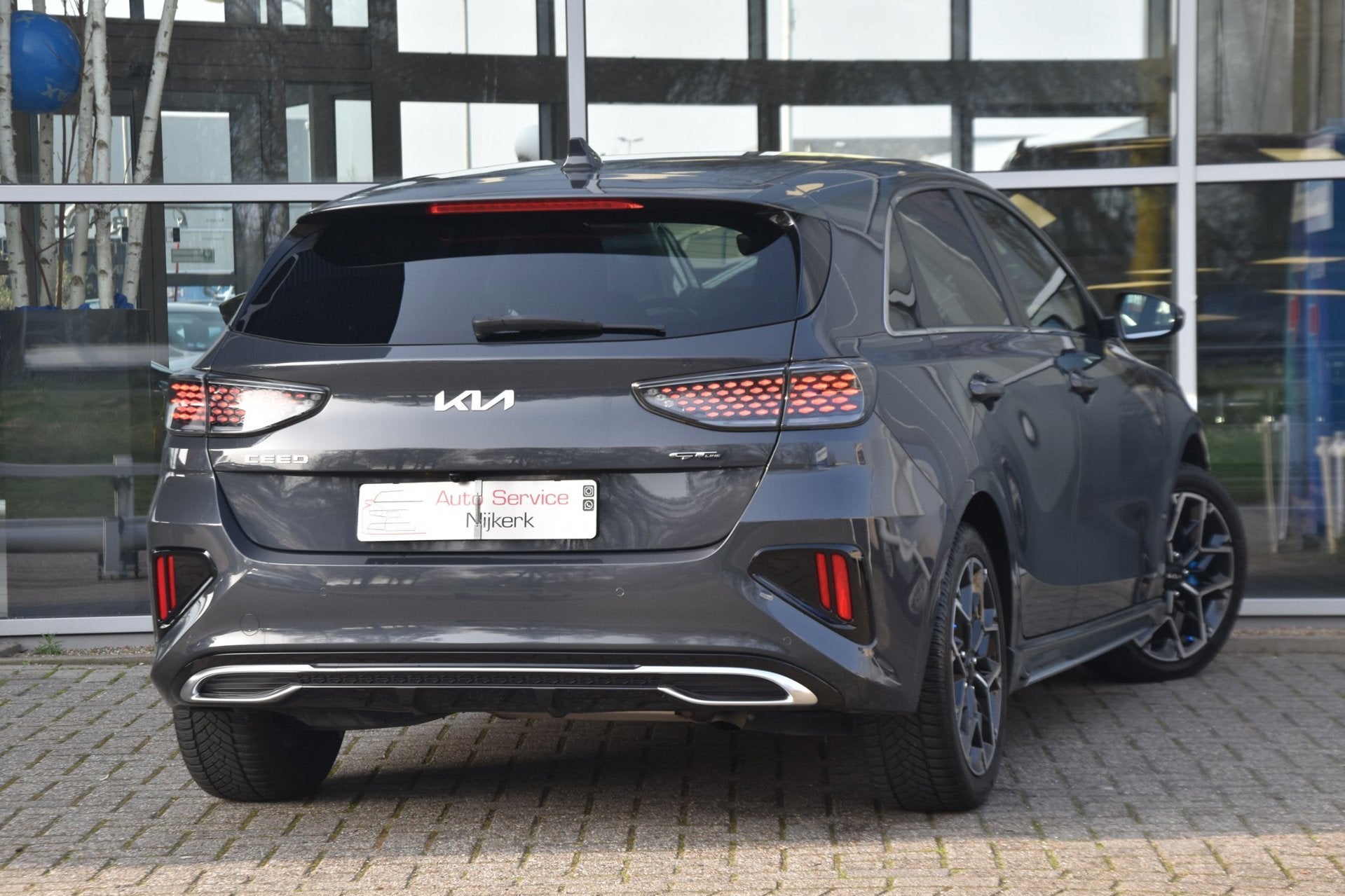 Kia Ceed Kia Ceed GT 1.6 T-GDi 204PK DCT | ACC | Leder | Cam, Dealer onderhouden, 15 km/l, Gebruikt, 4 cilinders