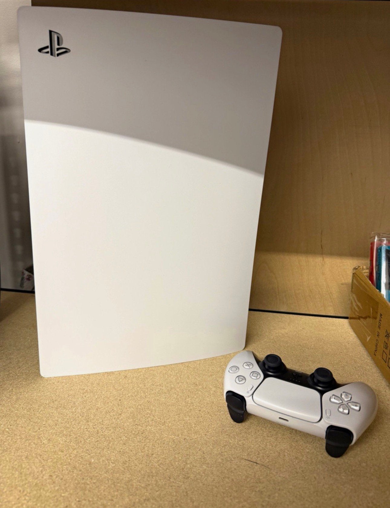 PS5 slim Disc edition 1TB + controller en game, Ophalen of Verzenden, Zo goed als nieuw, Playstation 5