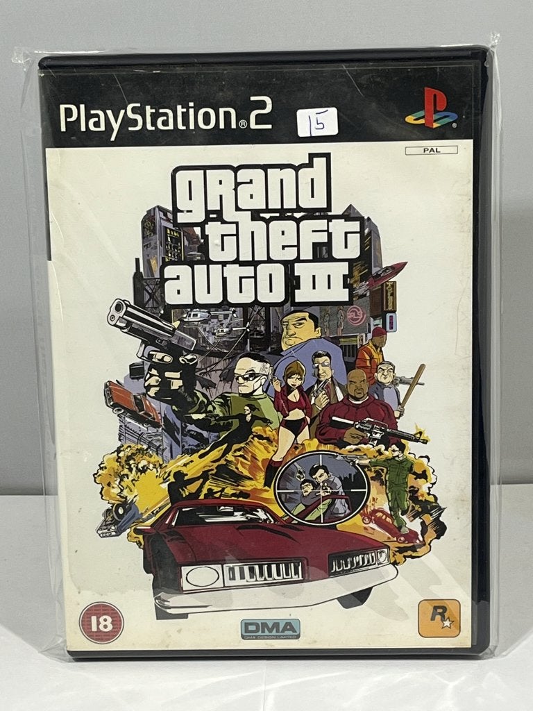 Grand Theft Auto III - Playstation 2, Avontuur en Actie, Vanaf 18 jaar, Verzenden, 1 speler
