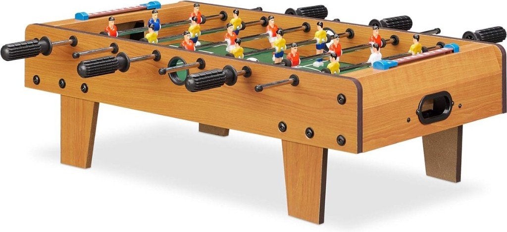 Tafelvoetbaltafel voor het hele gezin - Houtlook, Onbekend, Nieuw, Ophalen of Verzenden, Onbekend