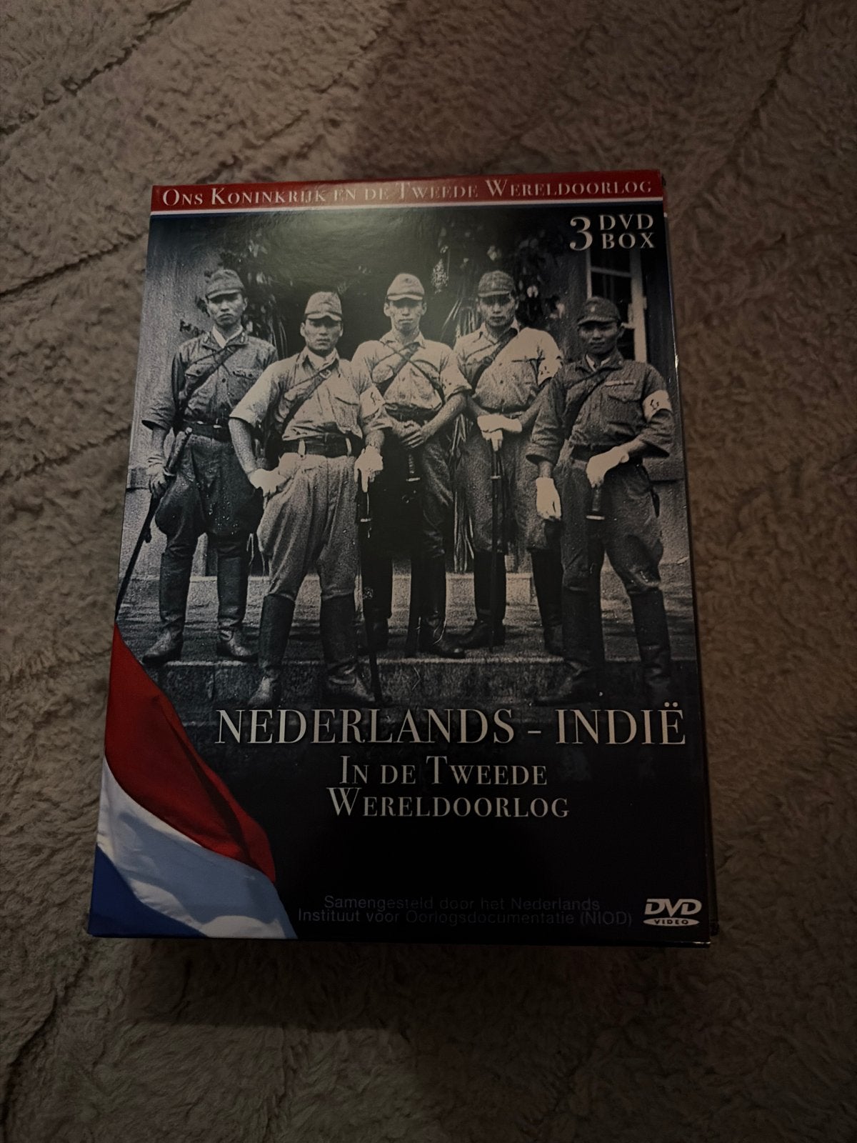 Nederlands-Indië in de Tweede Wereldoorlog - 3 DVD Box, Oorlog of Misdaad, Alle leeftijden, Nieuw in verpakking, Inclusief doosje