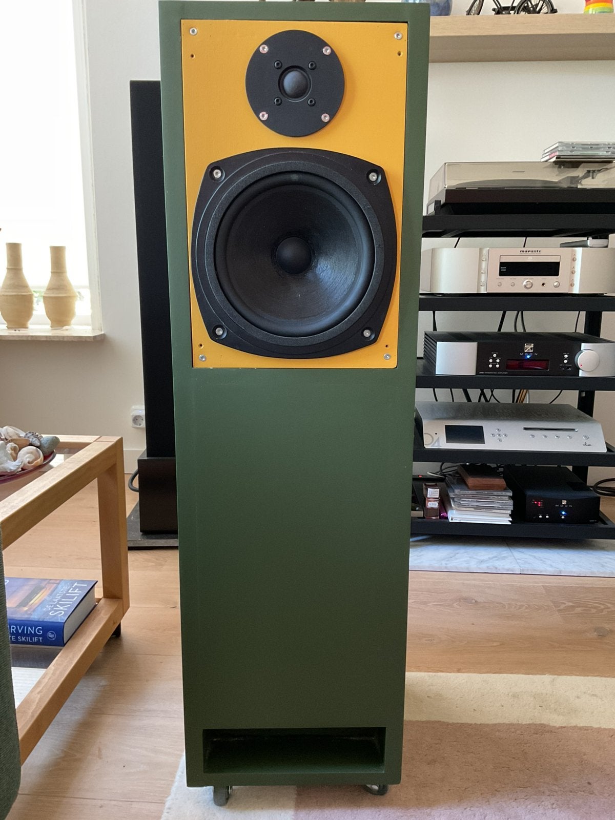 Home constructor zelfbouw luidsprekers, Audio, Tv en Foto, Luidsprekers, Gebruikt, Vloerstaande luidspreker, 60 tot 120 watt, Overige merken