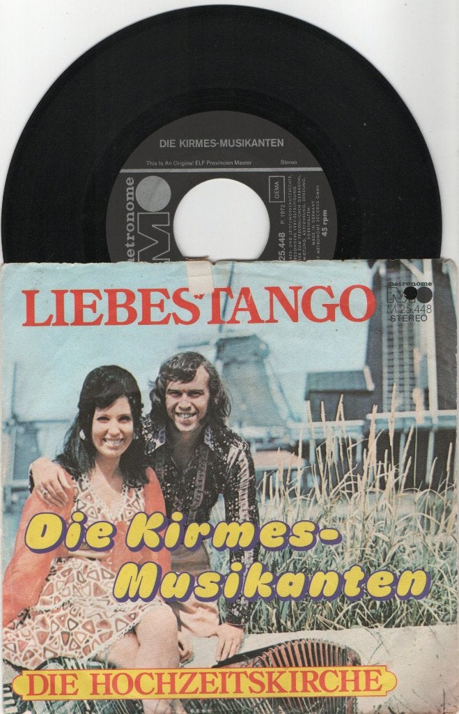 Die Kirmes-Musikanten – Liebestango, Cd's en Dvd's, Vinyl | Nederlandstalig, Ophalen of Verzenden, Gebruikt, 7 inch, Levenslied of Smartlap