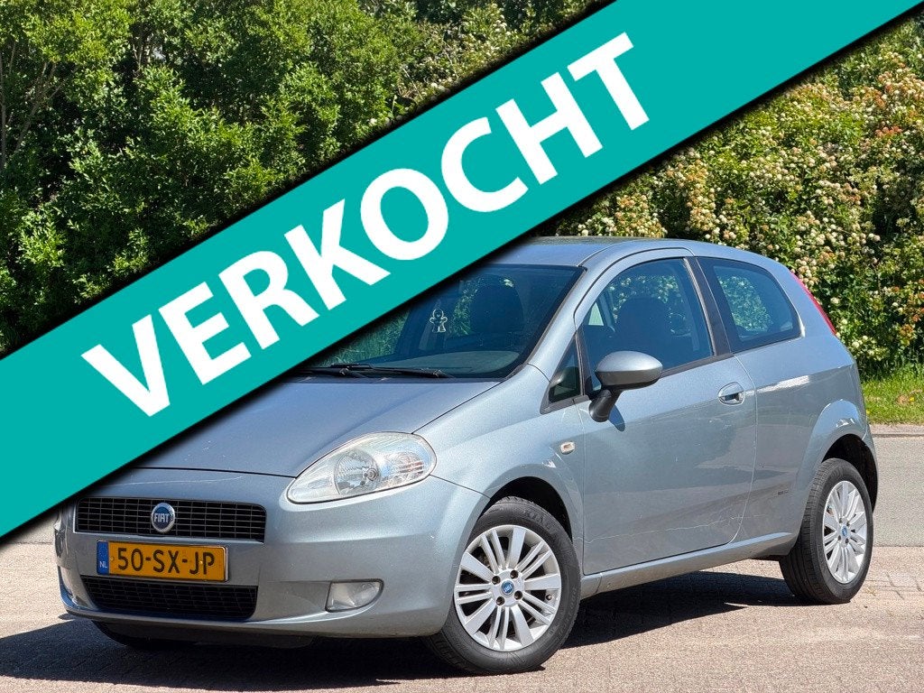 Fiat Grande Punto 1.4 / APK / AIRCO, Voorwielaandrijving, Automatische klimaatregeling, 4 cilinders, 400 kg