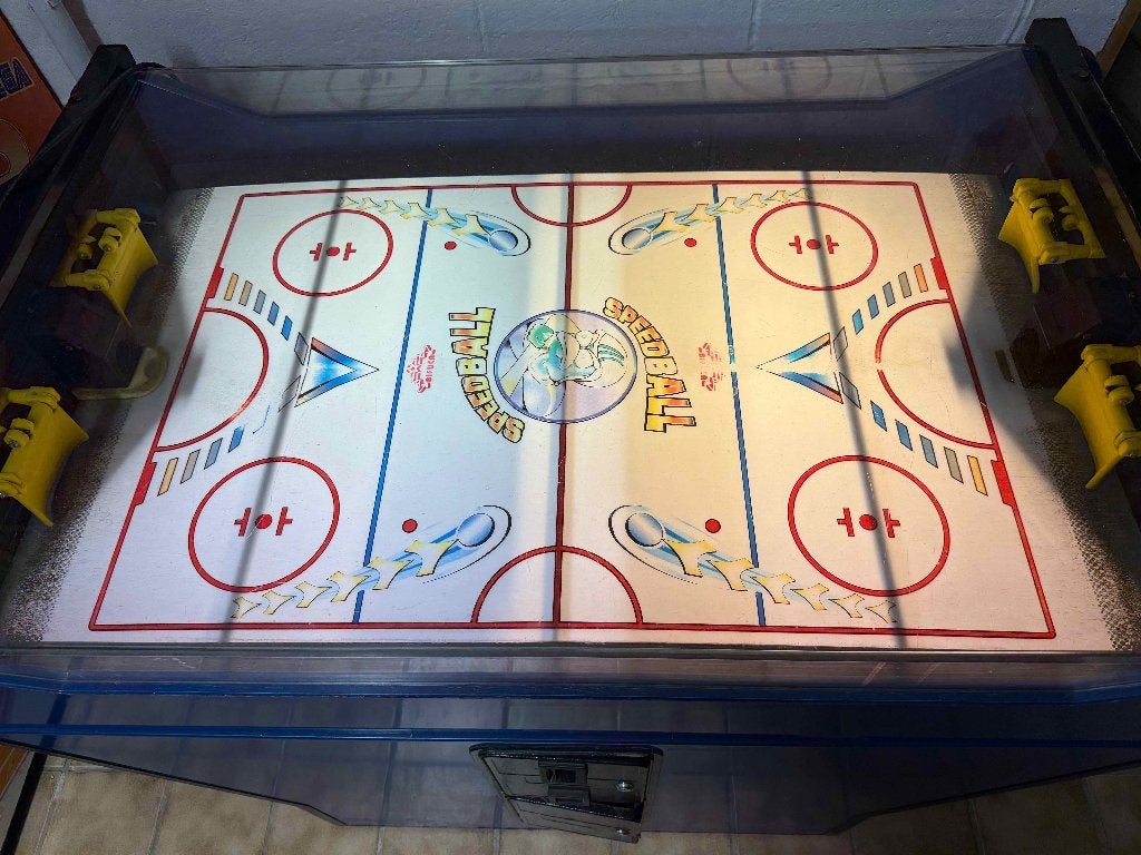 Arcadekast SPEEDBALL Hockey, Verzamelen, Automaten | Overige, Ophalen, Gebruikt