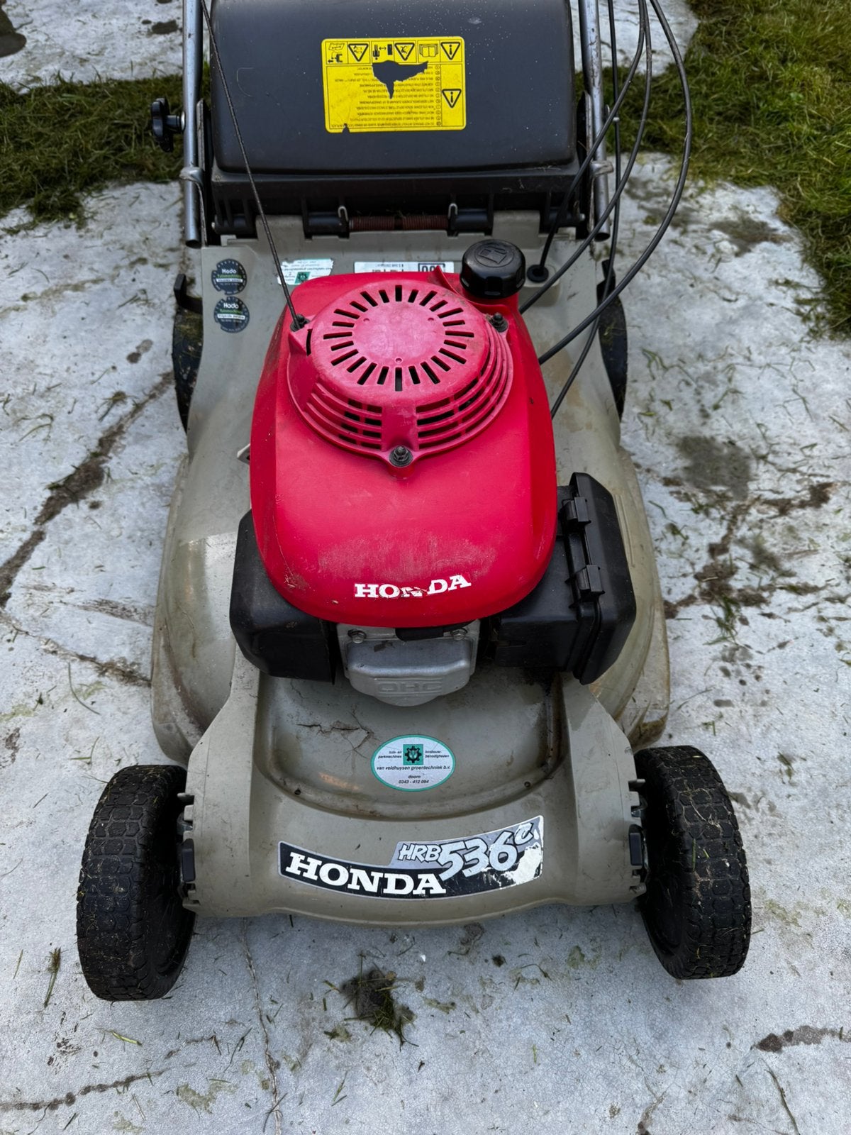 Honda Grasmaaier, Ophalen of Verzenden, Zo goed als nieuw