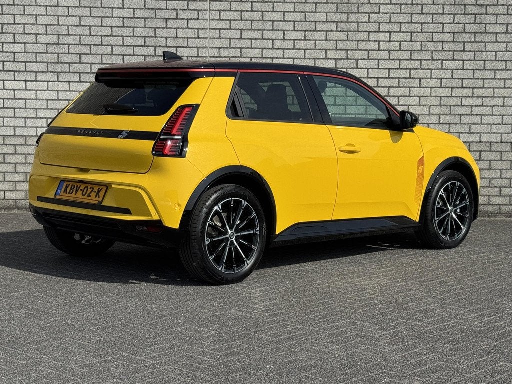 Renault 5 Urban Range Iconic Cinq 40 kWh | Demo | Harman / K, Auto's, Renault, Stof, Huisgarantie, Met garantie (alle), 122 pk