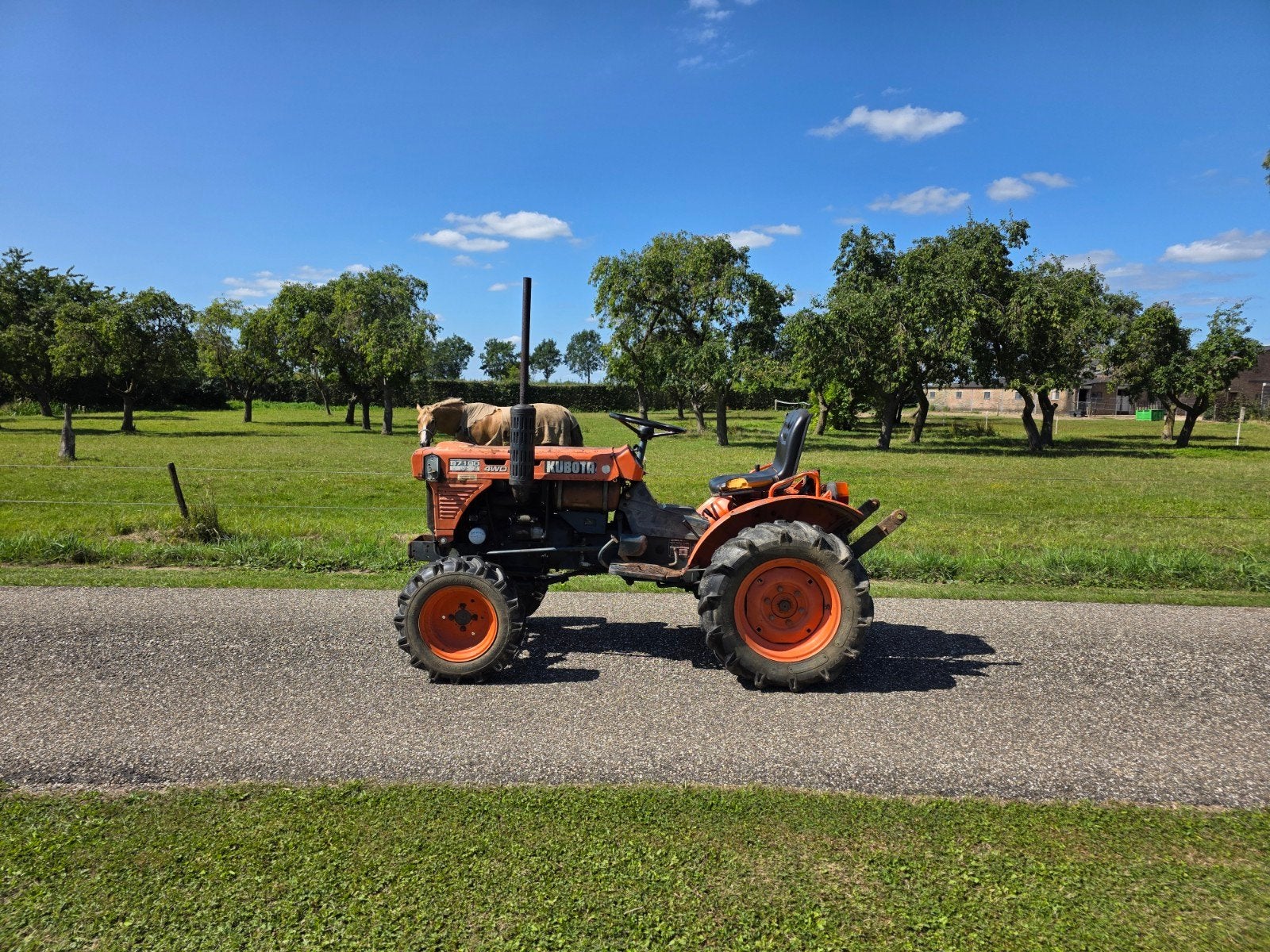 kubota B7100 HST marge trekker., Overige merken, Gebruikt, Tot 2500, Ophalen of Verzenden