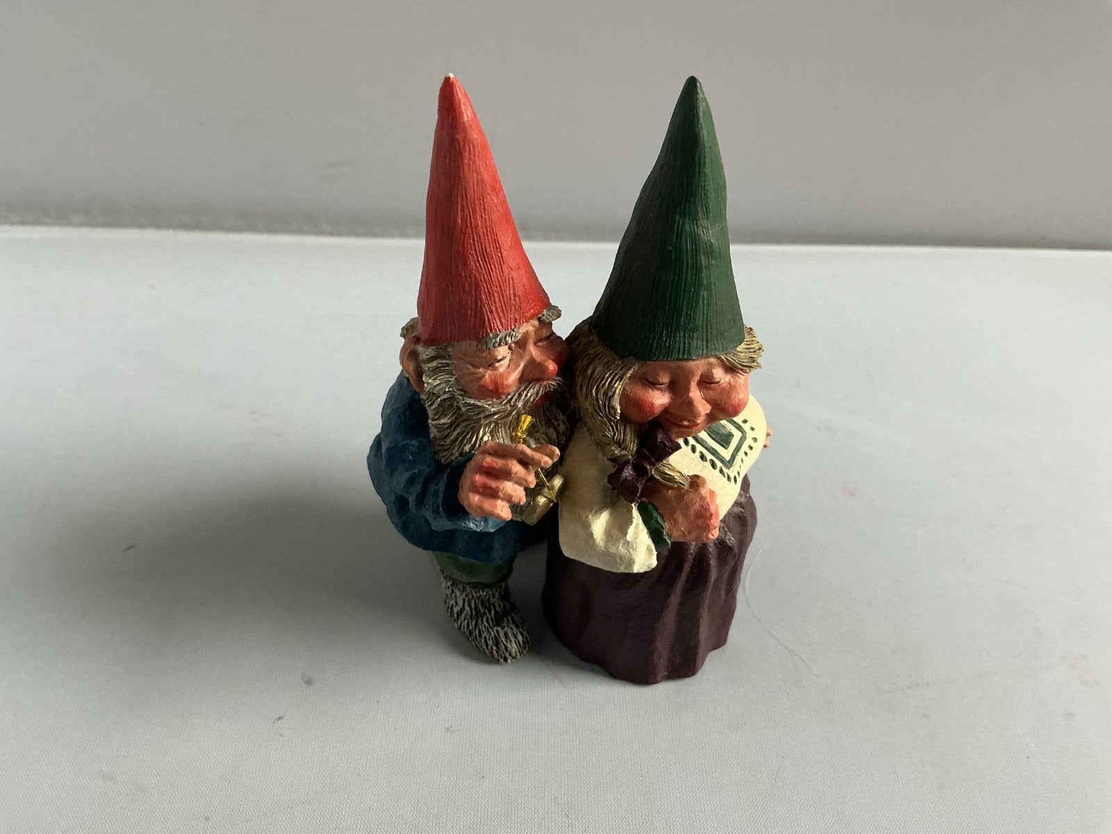 Rien Poortvliet # Kabouterbeeldje - Man en Vrouw, Verzamelen, Ophalen of Verzenden, Zo goed als nieuw