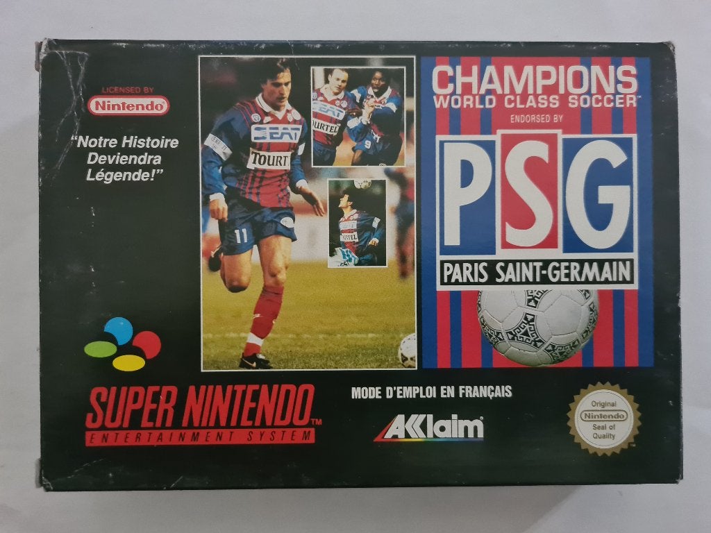 champions world class soccer PSG paris saint-germain, Gebruikt, 1 speler, Racen en Vliegen, Ophalen of Verzenden