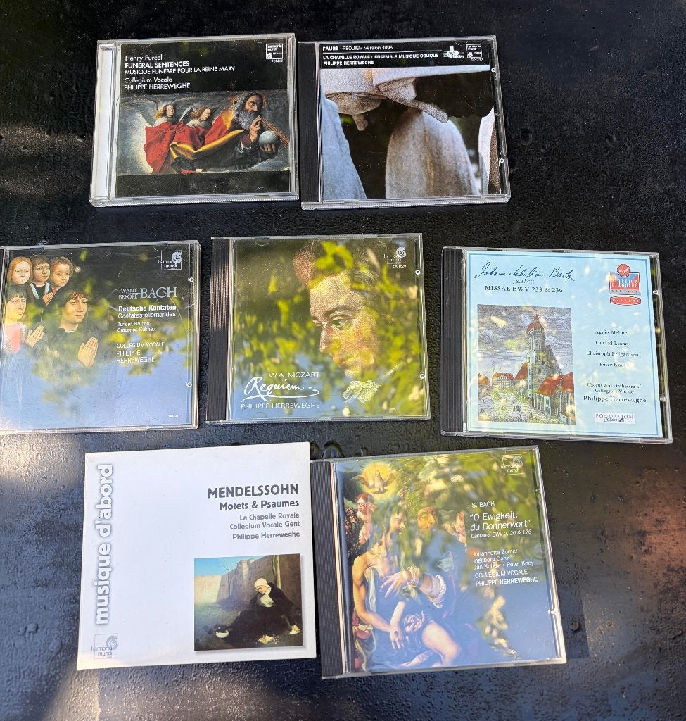 CD's  Philip Herreweghe, Overige typen, Ophalen of Verzenden, Zo goed als nieuw, Inclusief boekje