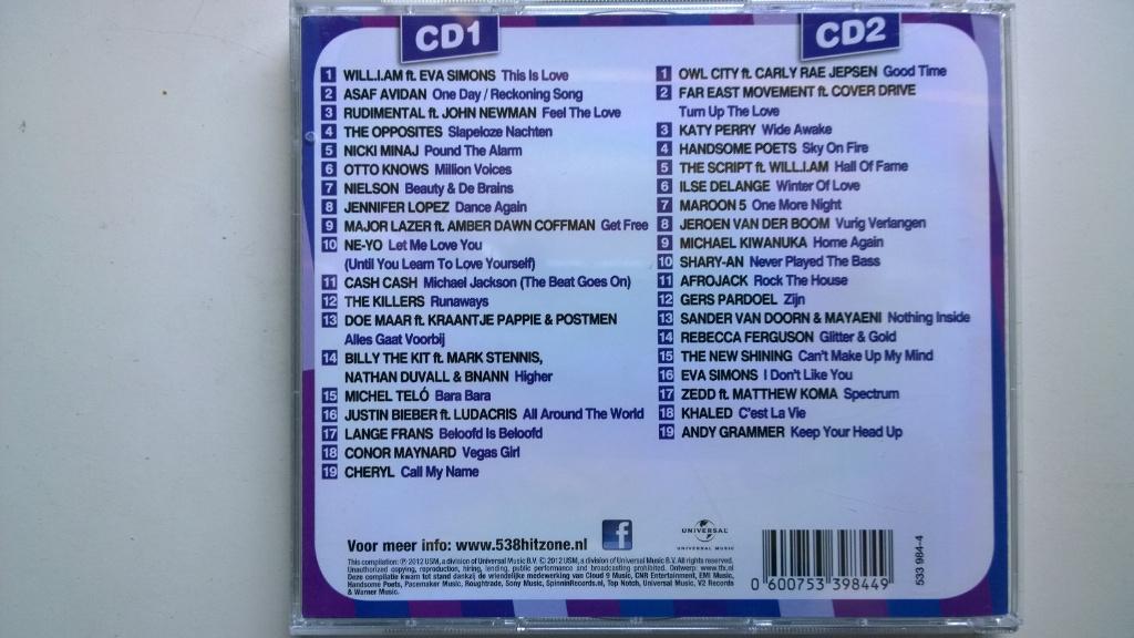 Hitzone 63, Cd's en Dvd's, Ophalen of Verzenden, Zo goed als nieuw, Pop