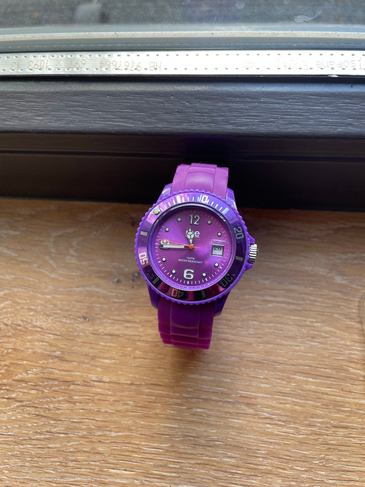 Ice-Watch Sili Purple Uni Polshorloge, Kunststof, Gebruikt, Polshorloge, Kunststof