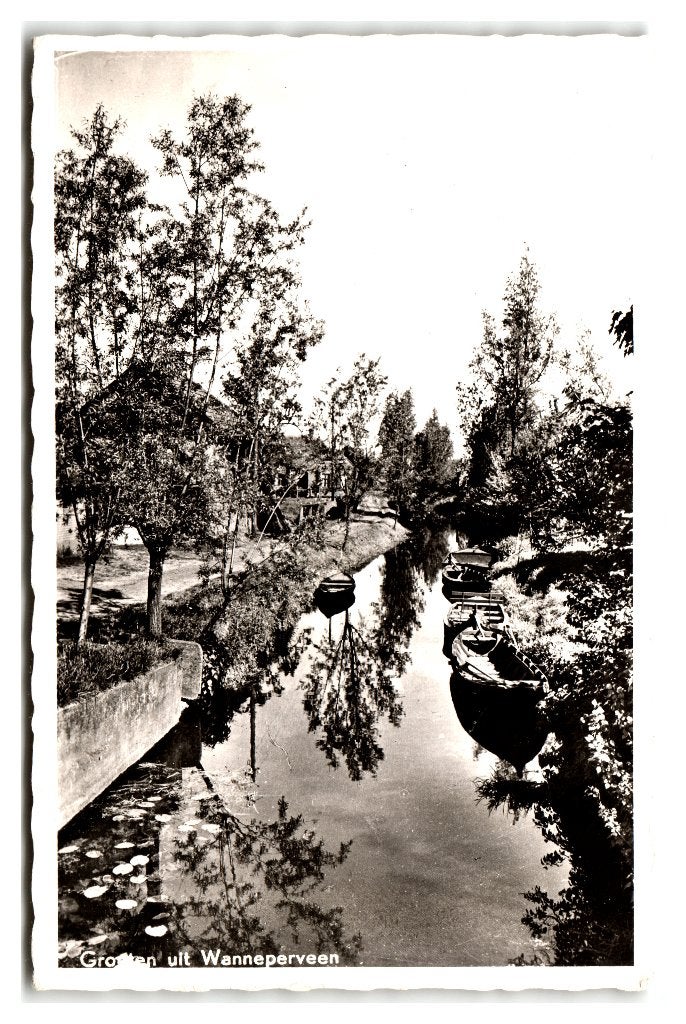 Wanneperveen, Groeten uit Wanneperveen, Ophalen of Verzenden, 1960 tot 1980, Gelopen, Overijssel
