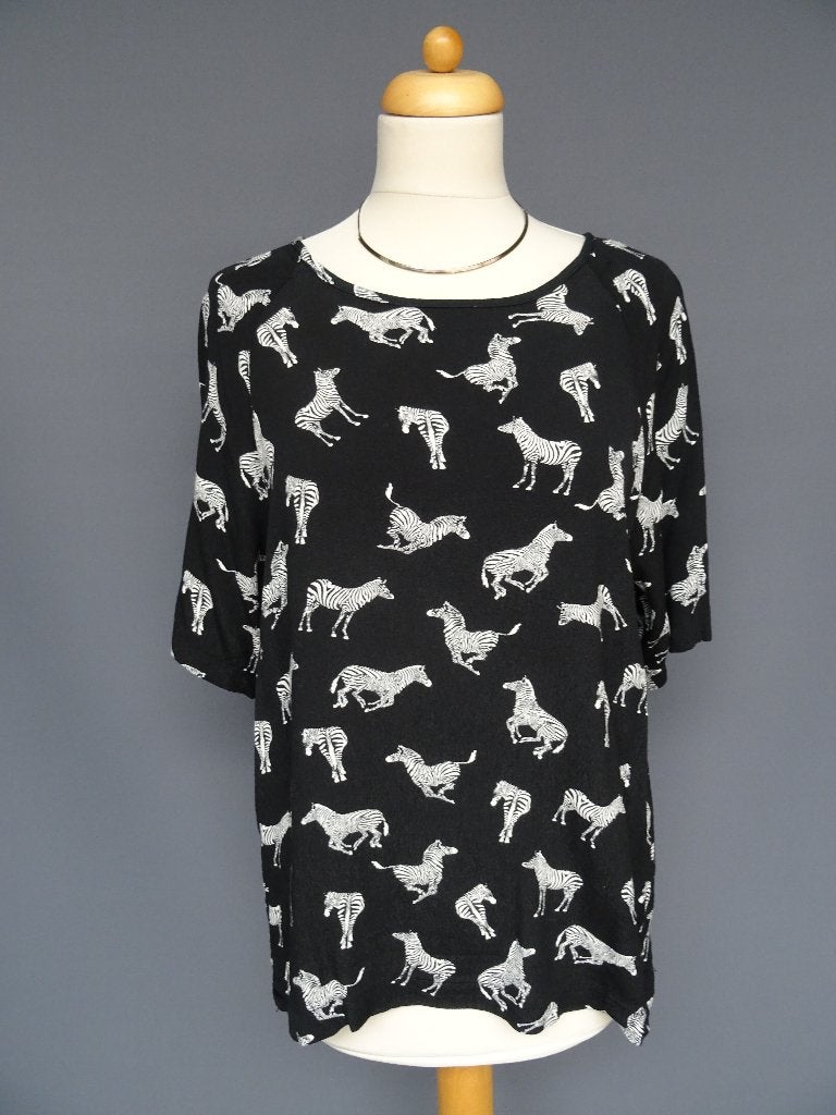 SALE !! HEMA maat L, tuniek top., Zwart, Maat 42/44 (L), Ophalen of Verzenden, Zo goed als nieuw