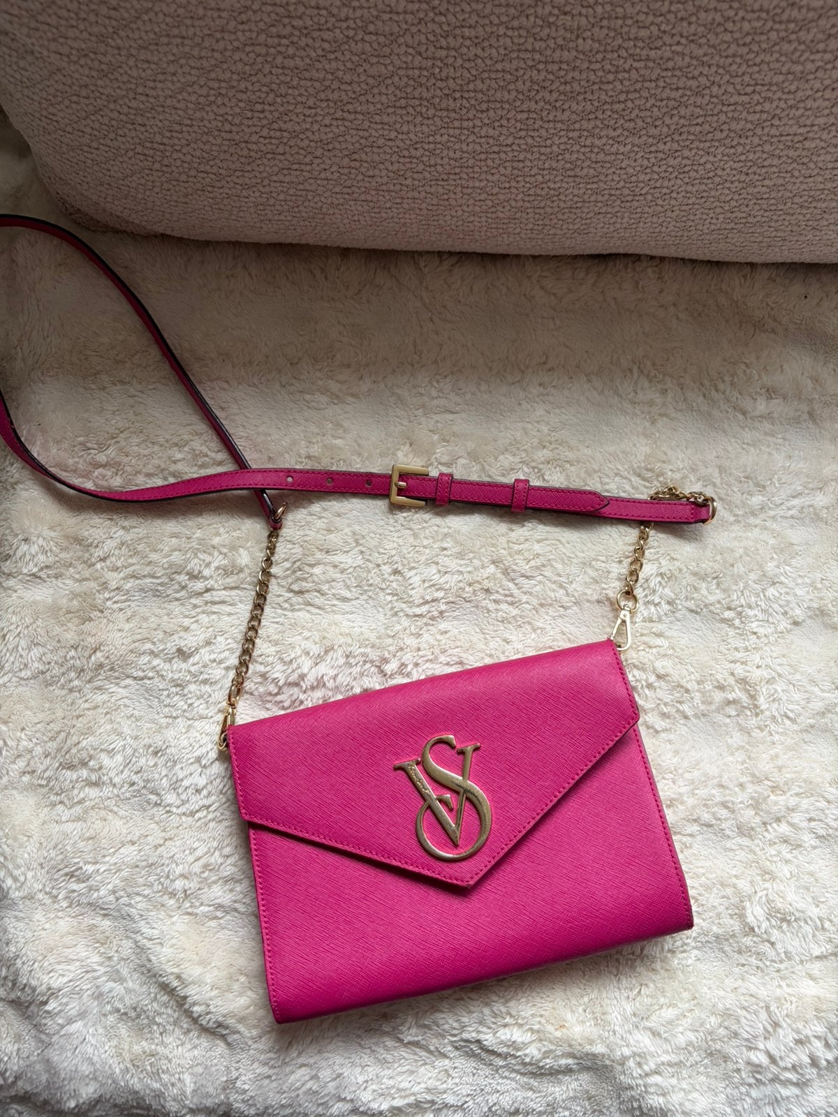 Victoria’s Secret crossbody bag pink, Ophalen, Zo goed als nieuw, Roze, Schoudertasje