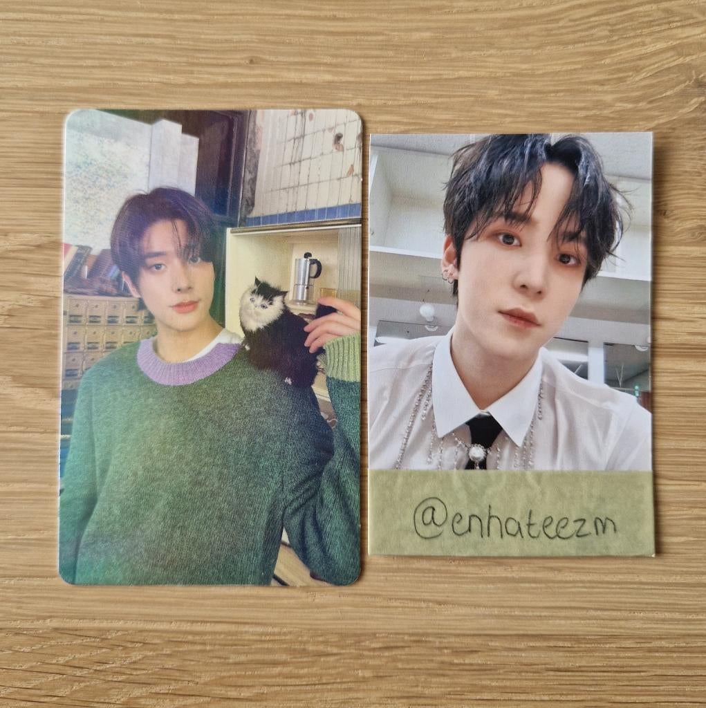 Enhypen Jake album photocard, Verzenden, Zo goed als nieuw, Foto of Kaart