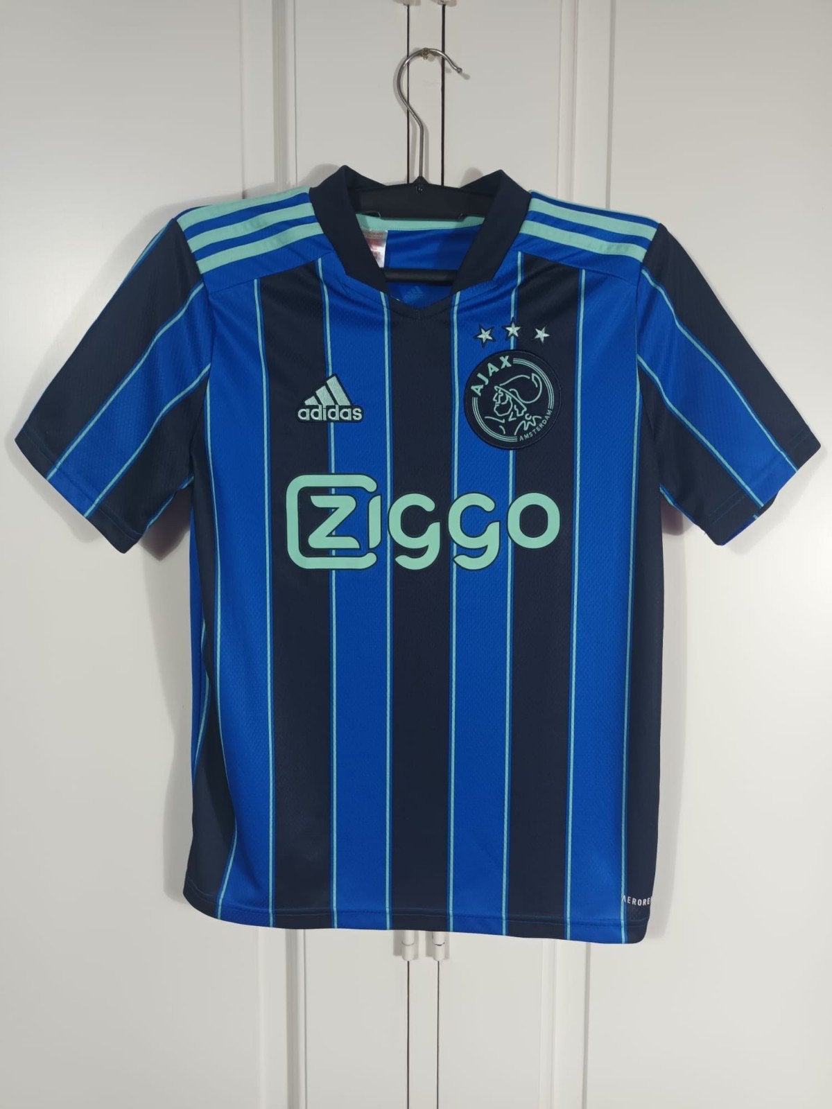 Origineel ajax uit shirt - 2021/22, Maat XS of kleiner, Ophalen of Verzenden, Zo goed als nieuw, Shirt