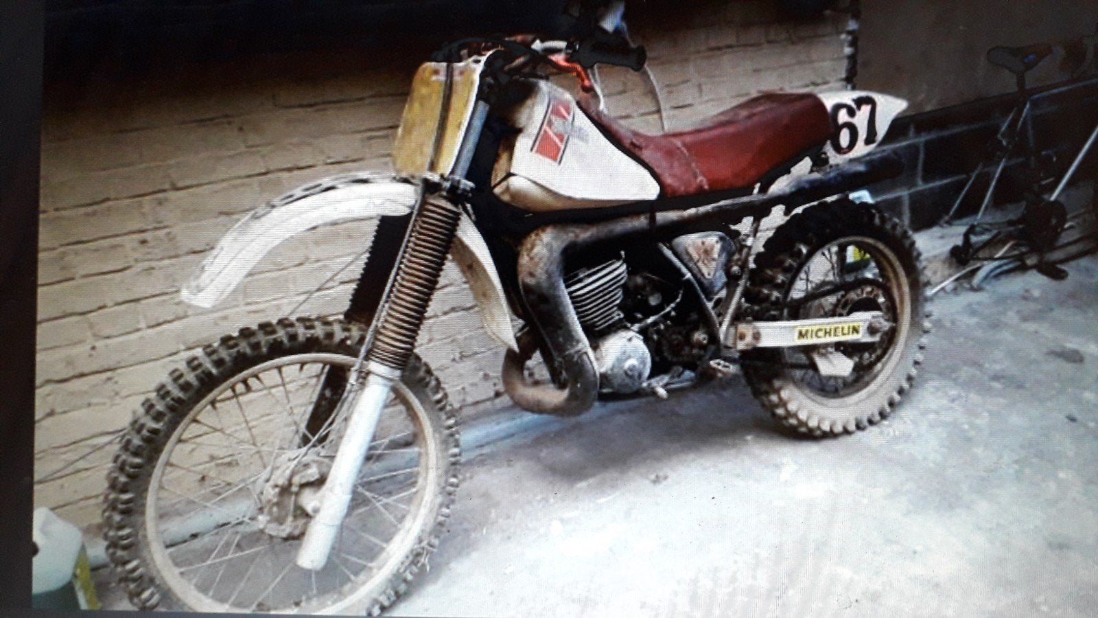 Yamaha yz 490 crossmotor onderdelen  kx mx vitrage, Ophalen