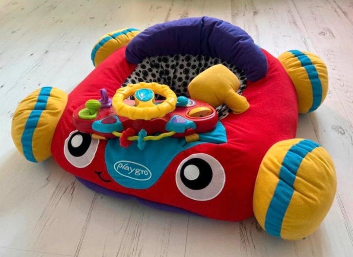 Playgro Music & Light Comfy Car Multi, Ophalen of Verzenden, Zo goed als nieuw, Overige typen, Met geluid