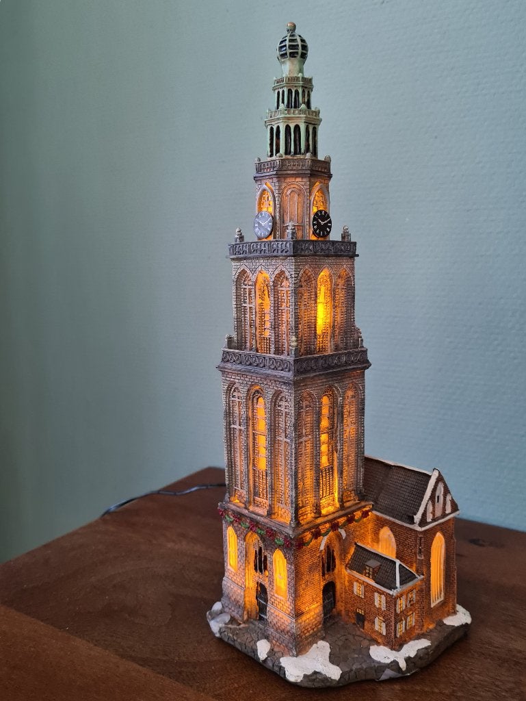 Typisch Hollands Martinitoren Groningen te koop, Ophalen of Verzenden, Zo goed als nieuw