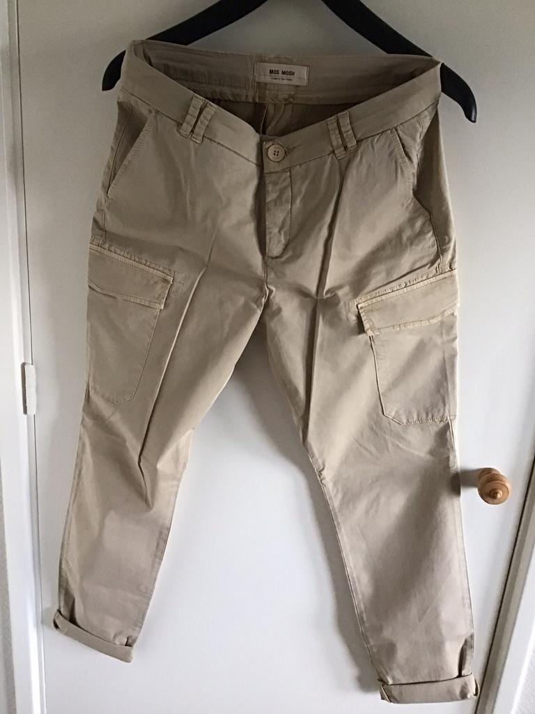 Mos Mosh chino broek mt.28, Beige, Ophalen of Verzenden, Maat 36 (S), Lang