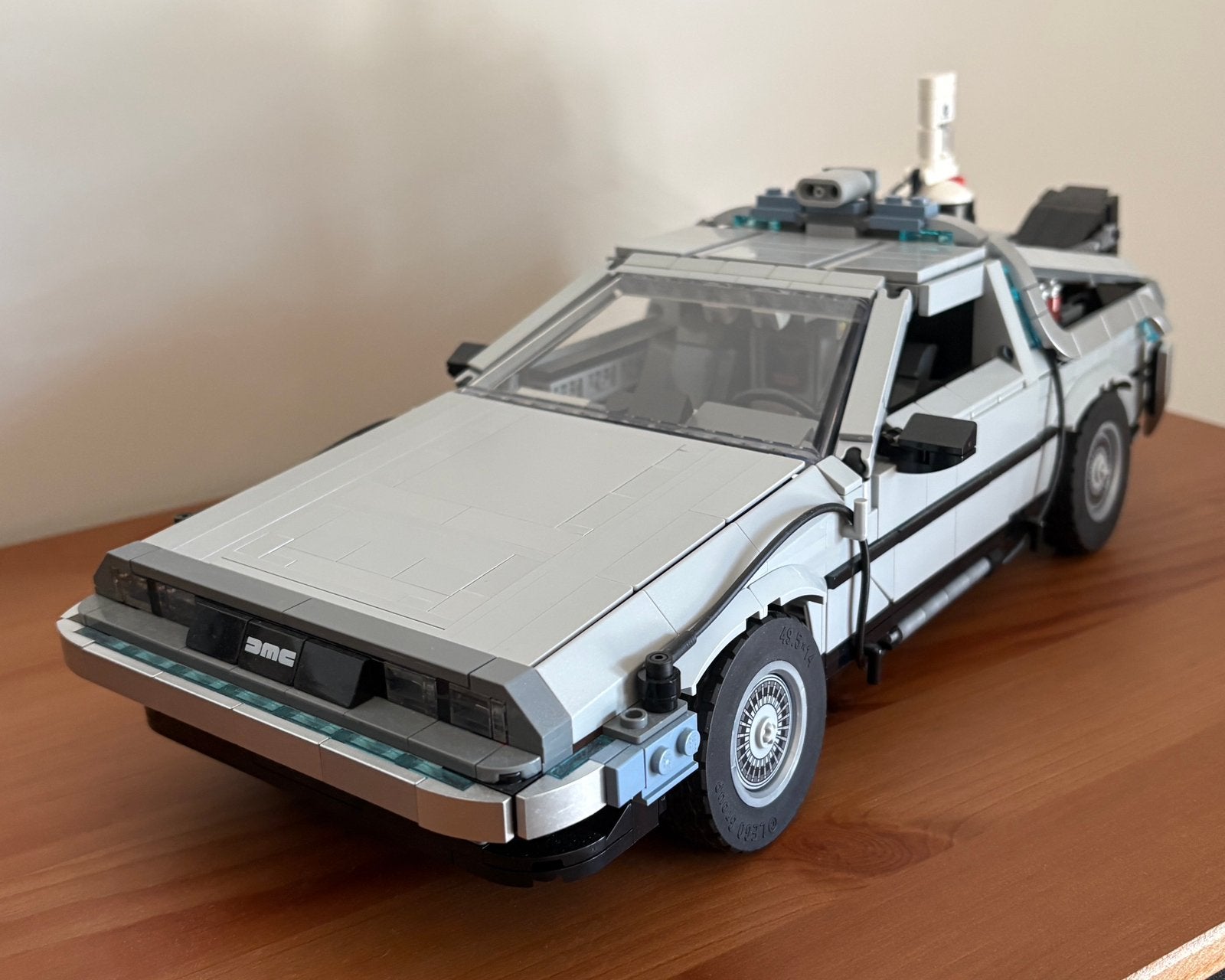 Lego 10300 Back to the Future tijdmachine DeLorean compleet, Ophalen, Lego, Zo goed als nieuw, Compleet