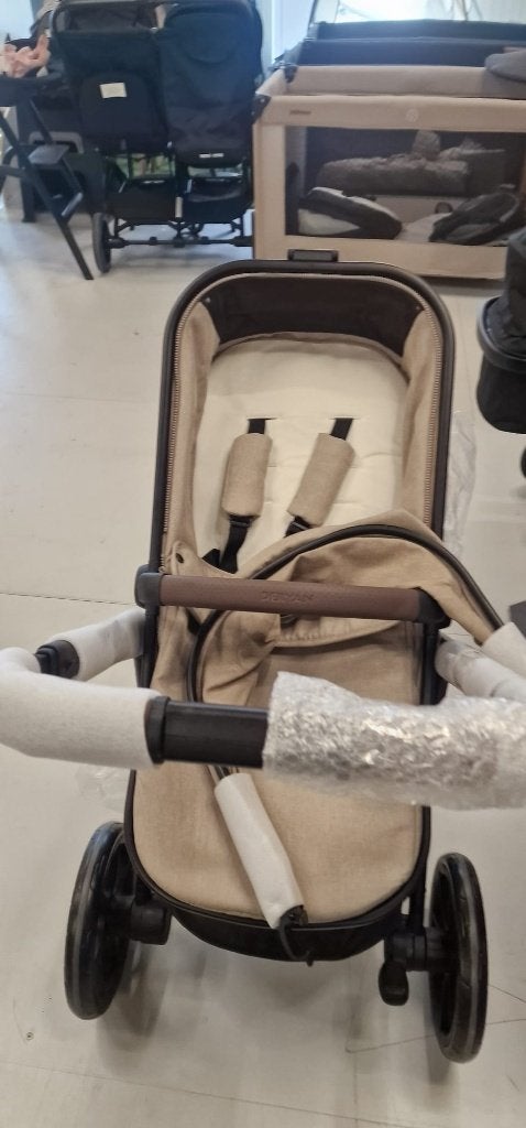 Deryan Noa Kinderwagen 3-in-1 Wandelwagen Autostoel - Nougat, Ophalen of Verzenden, Nieuw, Overige merken, Zonnekap