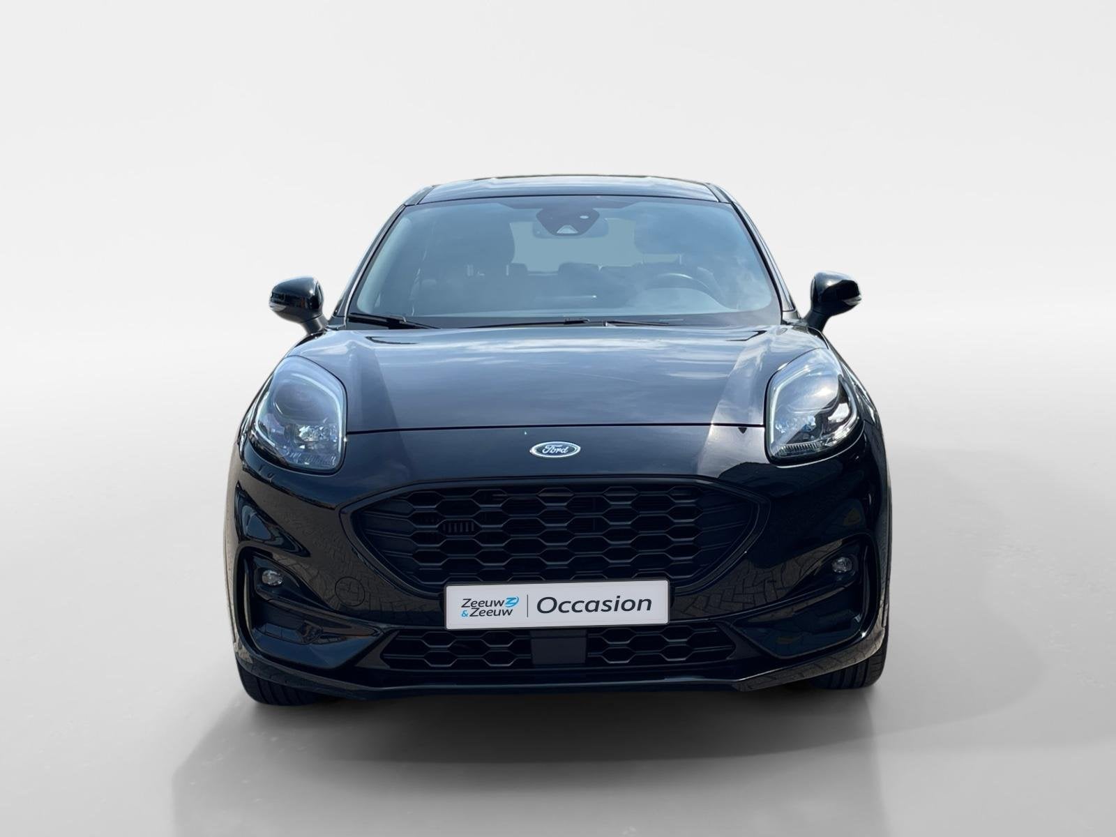 Ford Puma 1.0 EcoBoost Hybrid ST-Line | Trekhaak | Stuur sto, Auto's, Ford, Voorwielaandrijving, Zwart, Bedrijf, Handgeschakeld
