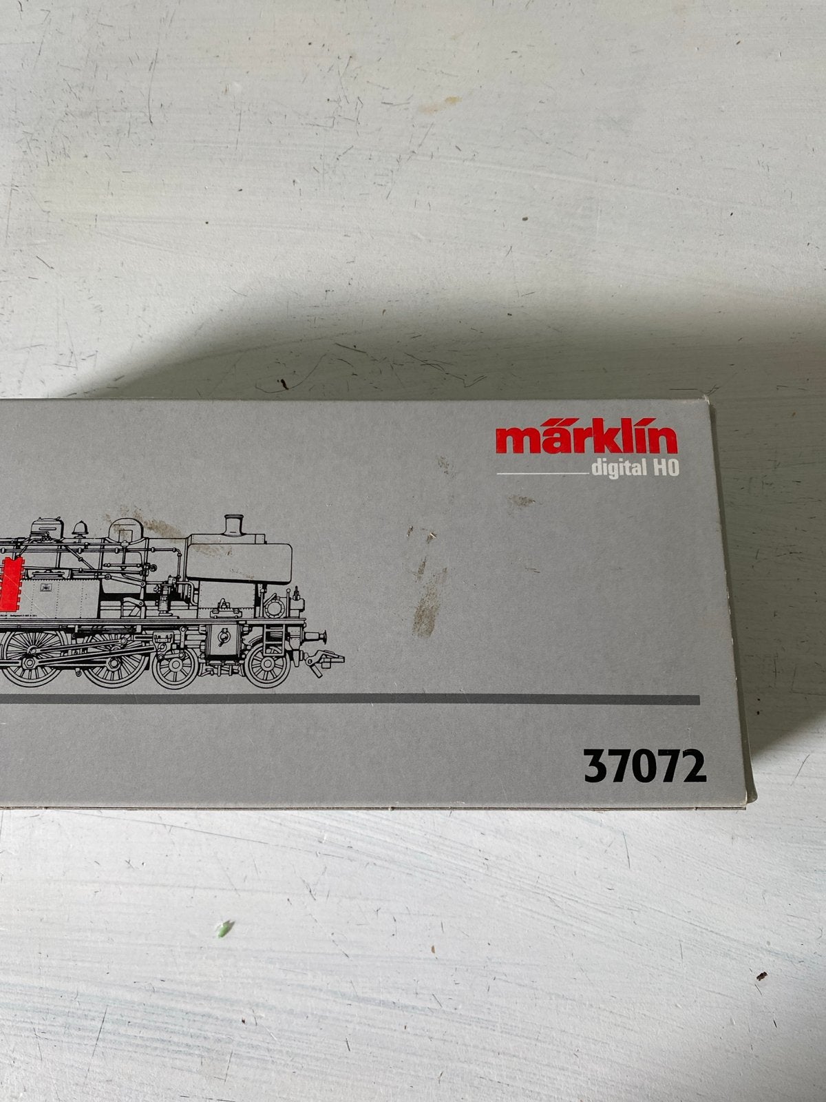 Märklin 37072 Stoomlocomotief BR 78 494 Digitaal HO, Wisselstroom, Locomotief, Ophalen of Verzenden, Zo goed als nieuw